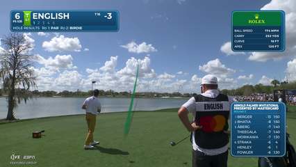 Harris English | Round 3 | 6th hole | Shot 1 | 2026 Arnold Palmer