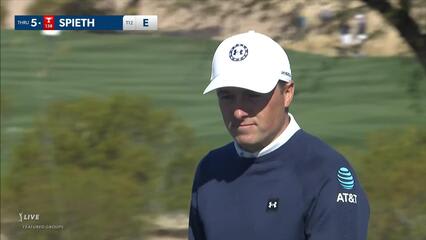 Jordan Spieth | 2023 WM Phoenix Open | Round 1 | 14th hole | Shot 4