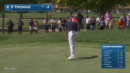 Justin Thomas | Round 2 | 8th hole | Shot 5 | 2025 Procore