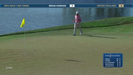 Viktor Hovland | Round 3 | 16th hole | Shot 3 | 2026 THE PLAYERS