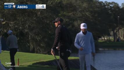 Ludvig Åberg | Round 2 | 8th hole | Shot 3 | 2024 The RSM Classic