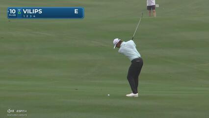 Karl Vilips | Round 1 | 10th hole | Shot 3 | 2025 THE CJ CUP