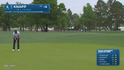 Jake Knapp | Round 2 | 4th hole | Shot 4 | 2025 Houston Open