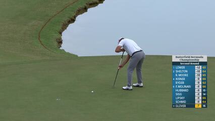 Lucas Glover | Round 2 | 17th hole | Shot 5 | 2024 Butterfield Bermuda