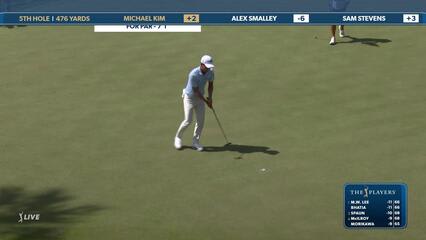 Michael Kim | Round 2 | 5th hole | Shot 4 | 2025 THE PLAYERS