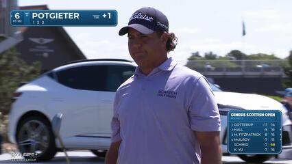 Aldrich Potgieter | Round 2 | 6th hole | Shot 1 | 2025 Genesis Scottish Open