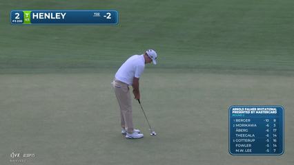 Russell Henley | Round 2 | 2nd hole | Shot 3 | 2026 Arnold Palmer