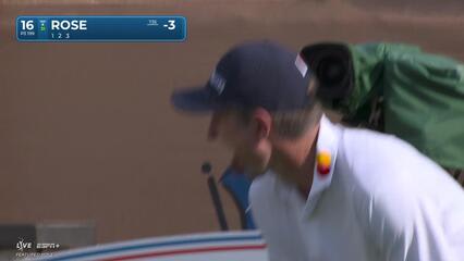 Justin Rose | Round 2 | 16th hole | Shot 1 | 2025 Valero