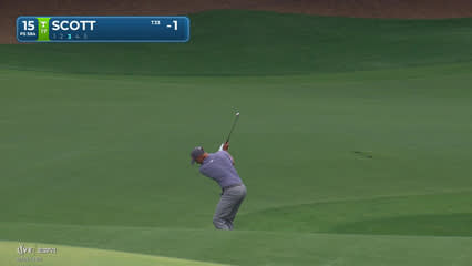 Adam Scott | Round 3 | 15th hole | Shot 3 | 2026 Truist Championship