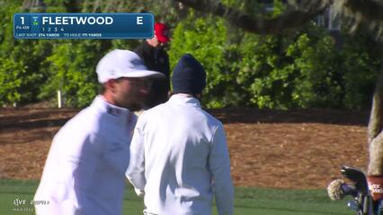 Tommy Fleetwood | Round 1 | 1st hole | Shot 2 | 2025 Arnold Palmer