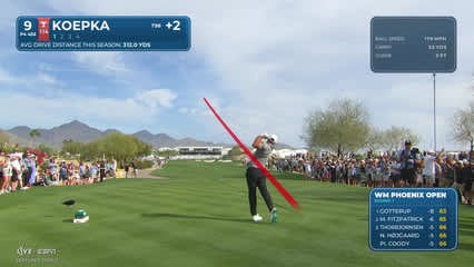 Brooks Koepka | Round 1 | 9th hole | Shot 1 | 2026 WM Phoenix Open