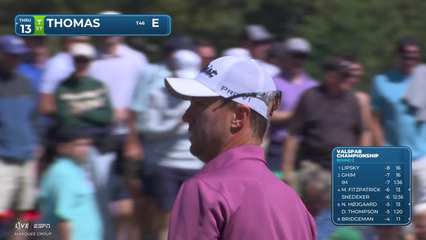 Justin Thomas | Round 2 | 4th hole | Shot 3 | 2026 Valspar
