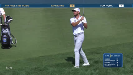 Sam Burns | Round 4 | 4th hole | Shot 2 | 2026 THE PLAYERS