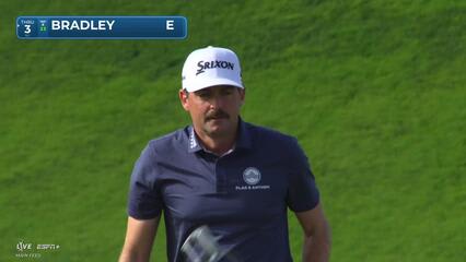 Keegan Bradley | Round 1 | 12th hole | Shot 3 | 2025 Farmers