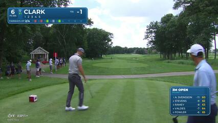 Wyndham Clark | Round 1 | 6th hole | Shot 1 | 2025 3M Open