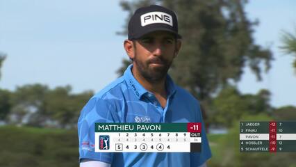 Matthieu Pavon | 2024 Farmers | Round 4 | 7th hole | Shot 4