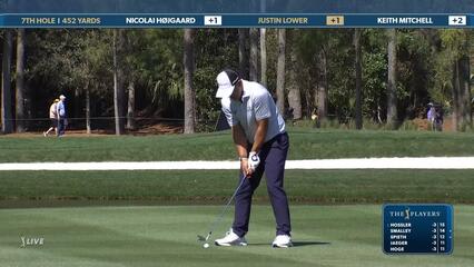 Justin Lower | Round 1 | 7th hole | Shot 2 | 2025 THE PLAYERS