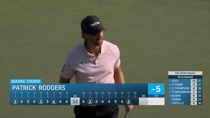 Patrick Rodgers | Round 1 | 17th hole | Shot 2 | 2025 The RSM Classic