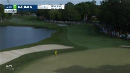 Joel Dahmen | 2023 Valspar | Round 2 | 12th hole | Shot 2