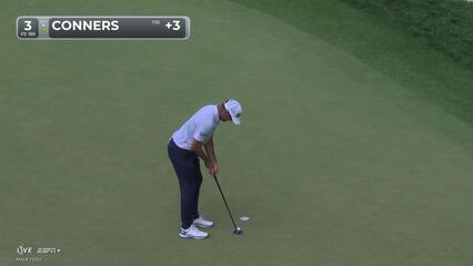 Corey Conners | Round 3 | 3rd hole | Shot 3 | 2025 BMW Championship