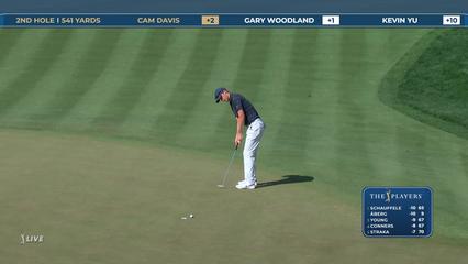 Cam Davis | Round 2 | 2nd hole | Shot 4 | 2026 THE PLAYERS