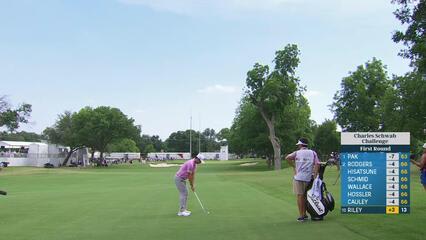 Davis Riley | Round 1 | 14th hole | Shot 2 | 2025 Charles Schwab