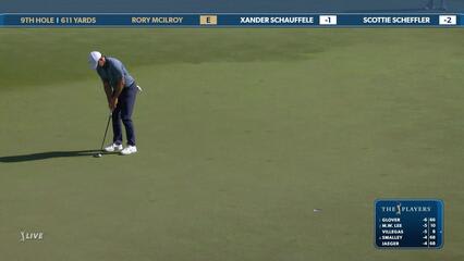 Rory McIlroy | Round 1 | 9th hole | Shot 4 | 2025 THE PLAYERS