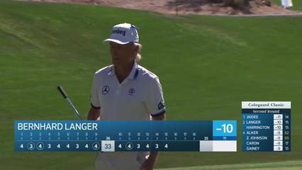 Bernhard Langer | Round 2 | 15th hole | Shot 4 | 2026 Cologuard