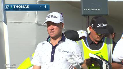 Justin Thomas | Round 1 | 17th hole | Shot 1 | 2025 WM Phoenix Open