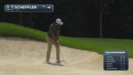 Scottie Scheffler | Round 2 | 7th hole | Shot 2 | 2026 TOUR Championship