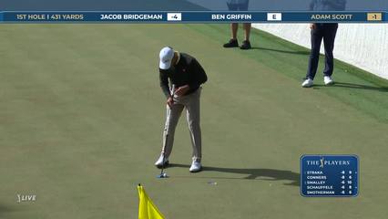 Adam Scott | Round 2 | 1st hole | Shot 5 | 2026 THE PLAYERS
