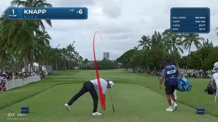 Jake Knapp | Round 4 | 1st hole | Shot 1 | 2026 Sony Open
