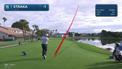 Sepp Straka | Round 1 | 15th hole | Shot 1 | 2025 Cognizant Classic