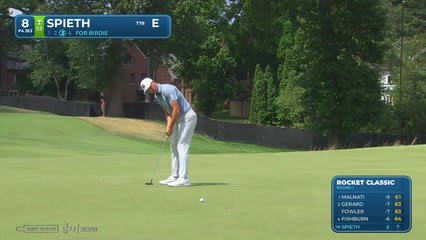 Jordan Spieth | Round 1 | 8th hole | Shot 4 | 2026 Rocket Classic