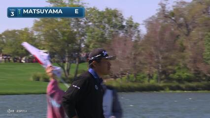 Hideki Matsuyama | Round 1 | 3rd hole | Shot 4 | 2025 Arnold Palmer