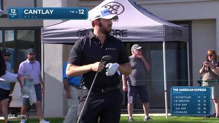 Patrick Cantlay | Round 2 | 12th hole | Shot 1 | 2026 The American Express