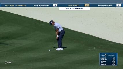 Jake Knapp | Round 1 | 14th hole | Shot 3 | 2025 THE PLAYERS