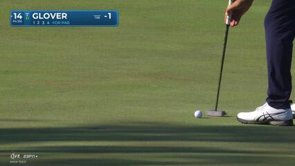Lucas Glover | Round 2 | 14th hole | Shot 4 | 2025 John Deere