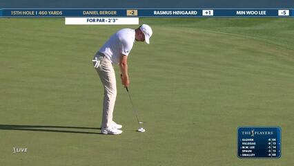 Daniel Berger | Round 1 | 15th hole | Shot 4 | 2025 THE PLAYERS