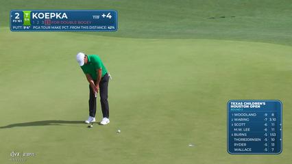 Brooks Koepka | Round 2 | 2nd hole | Shot 6 | 2026 Texas Children's