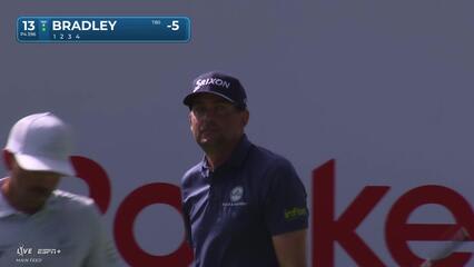 Keegan Bradley | Round 3 | 13th hole | Shot 1 | 2025 Rocket Classic