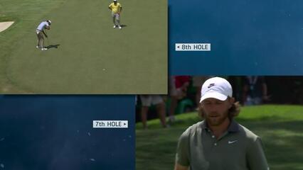 Akshay Bhatia | Round 3 | 8th hole | Shot 3 | 2025 FedEx St. Jude