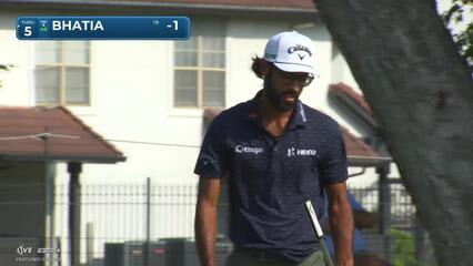 Akshay Bhatia | Round 1 | 14th hole | Shot 4 | 2025 Charles Schwab