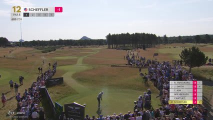 Scottie Scheffler | Round 2 | 12th hole | Shot 1 | 2026 Genesis Scottish Open