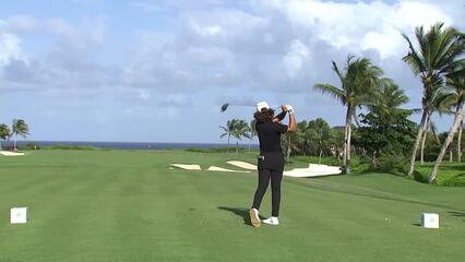 Garrick Higgo | Round 4 | 16th hole | Shot 1 | 2025 Corales Puntacana
