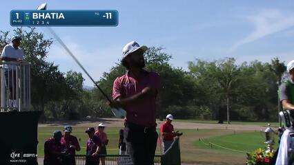 Akshay Bhatia | Round 4 | 1st hole | Shot 1 | 2025 Mexico Open