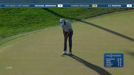 Harris English | Round 2 | 5th hole | Shot 5 | 2026 THE PLAYERS