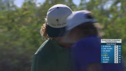 Garrick Higgo | Round 4 | 14th hole | Shot 4 | 2025 World Wide Technology