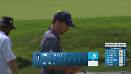 Nick Taylor | Round 3 | 3rd hole | Shot 4 | 2025 the Memorial
