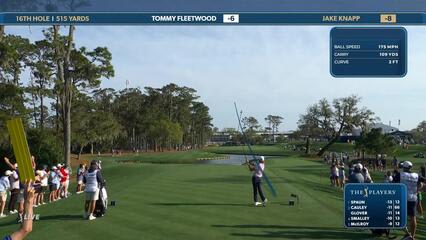 Jake Knapp | Round 3 | 16th hole | Shot 1 | 2025 THE PLAYERS